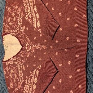 EUC Sundance XL Lisbet bandana sweater V Neck